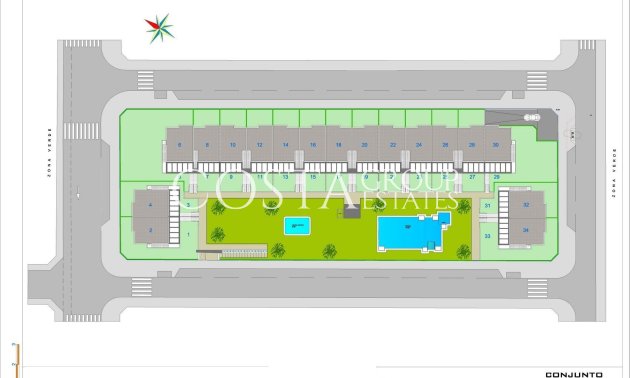 Nowy budynek - Apartments -
Pilar de la Horadada - pueblo
