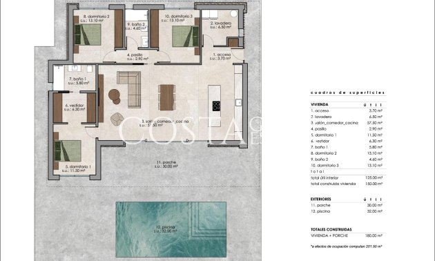Neue Gebäude - Villa -
Pinoso - Lel