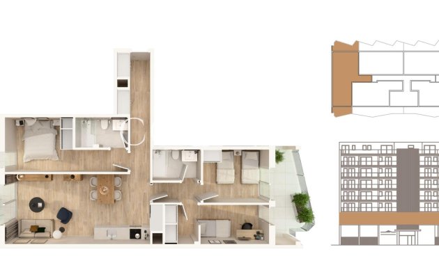 Nowy budynek - Apartments -
Moncofa - Playa de Moncofa