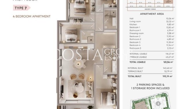 Nowy budynek - Apartments -
Estepona - Resinera Voladilla