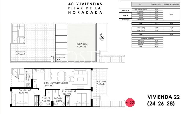Neue Gebäude - Apartments -
Pilar de la Horadada - pueblo
