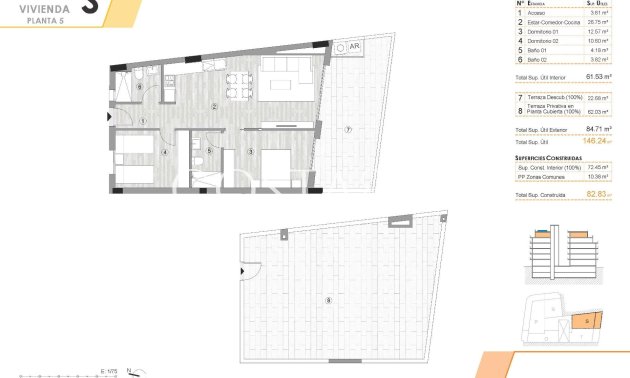 Neue Gebäude - Apartments -
Torrevieja - Centro