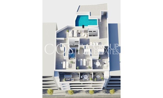 Neue Gebäude - Apartments -
Torrevieja - Centro