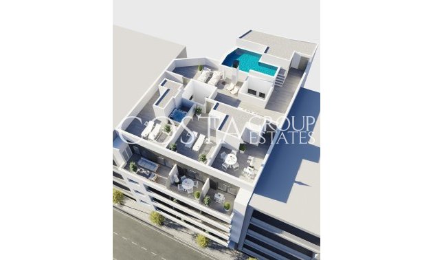 Neue Gebäude - Apartments -
Torrevieja - Centro