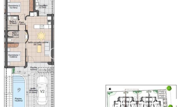 Neue Gebäude - Apartments -
Pilar de la Horadada - pueblo