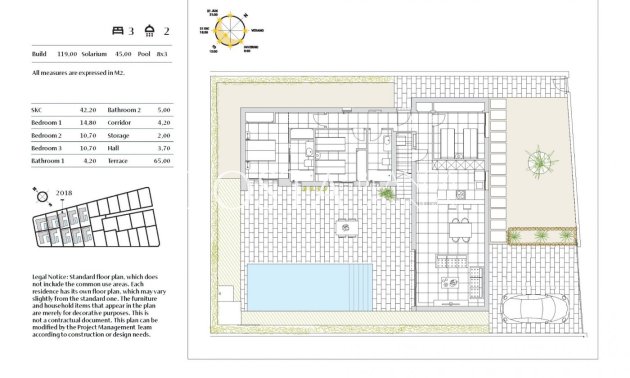 New Build - Villa -
Algorfa - La Finca Golf