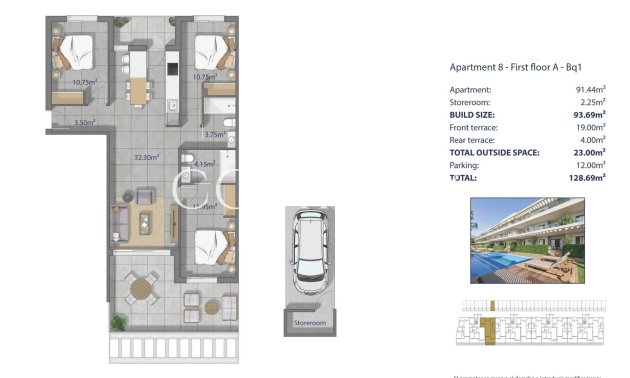 Nowy budynek - Apartments -
Los Alcazares - Los Narejos