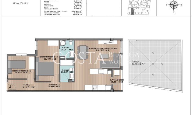 Nieuwbouw Woningen - Appartement -
Algorfa - Pueblo