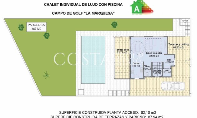 Nowy budynek - Willa -
Rojales - Golf La Marquesa (Ciudad Quesada)