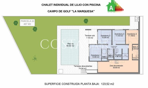 Nowy budynek - Willa -
Rojales - Golf La Marquesa (Ciudad Quesada)