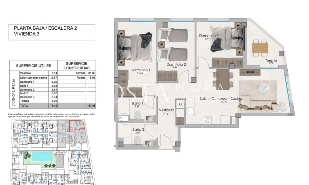Nieuwbouw Woningen - Appartement -
Santa Pola - Eroski