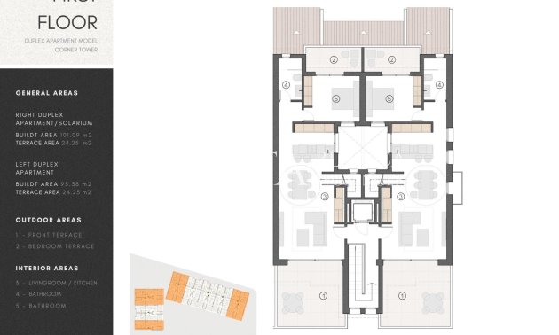 Nieuwbouw Woningen - Appartement -
Los Alczares - Serena Golf