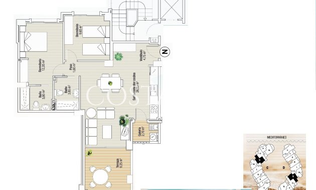 Nieuwbouw Woningen - Appartement -
La Manga del Mar Menor - La Manga