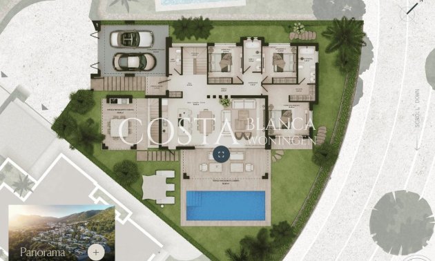 Nieuwbouw Woningen - Villa -
Mijas - Mijas pueblo