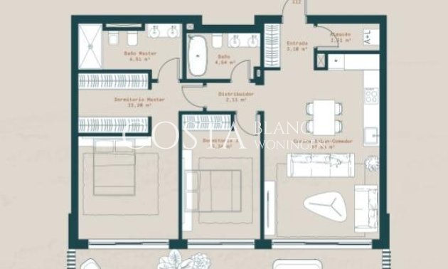 Nieuwbouw Woningen - Appartement -
Mijas - Mijas pueblo