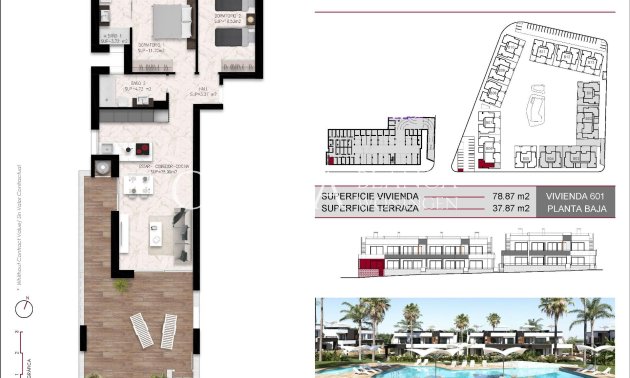 Nieuwbouw Woningen - Appartement -
Ciudad Quesada - Lo Marabú