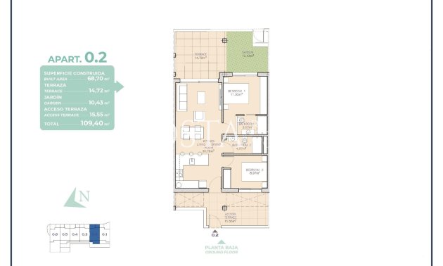 Nieuwbouw Woningen - Appartement -
Los Alcazares - Serena Golf