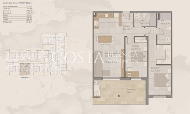Nieuwbouw Woningen - Appartement -
Torre Pacheco - Centro