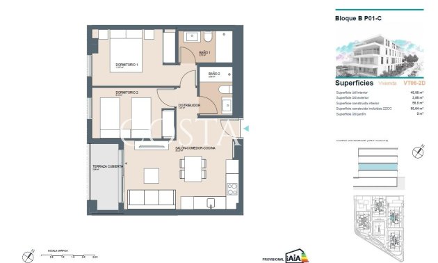 Nieuwbouw Woningen - Appartement -
Benicassim - Almadraba