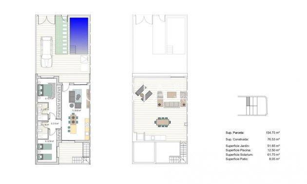 Nieuwbouw Woningen - Huis -
San Javier - Parque del doce