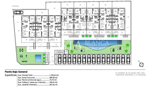 Nieuwbouw Woningen - Appartement -
Pilar de la Horadada - Parque Ramon eugenio Escudero