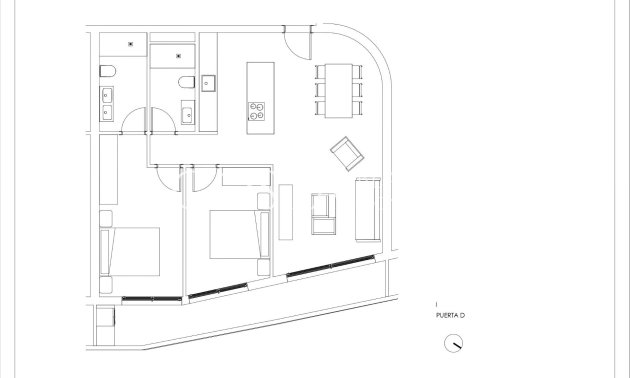 Nieuwbouw Woningen - Appartement -
Calpe - Arenal Bol