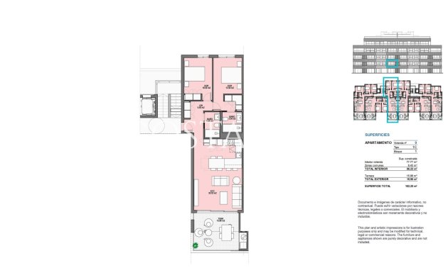 Nieuwbouw Woningen - Appartement -
Torre Pacheco - Santa Rosalia Lake And Life Resort